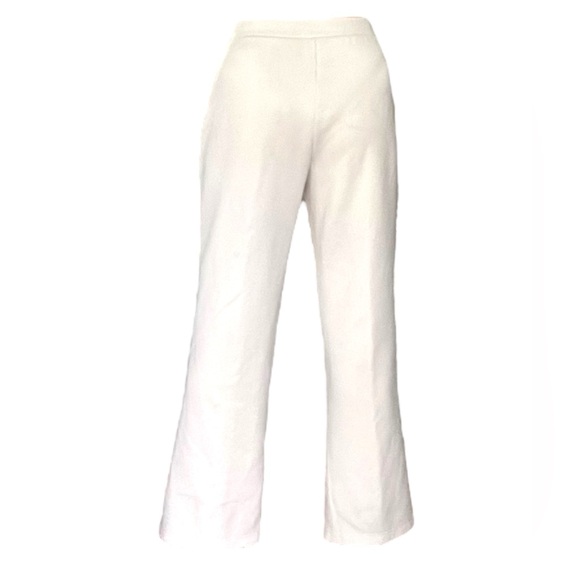 Fabletics Plush Interlock Wide Leg Pant medium. Oat color. Great condition! - Picture 8 of 12